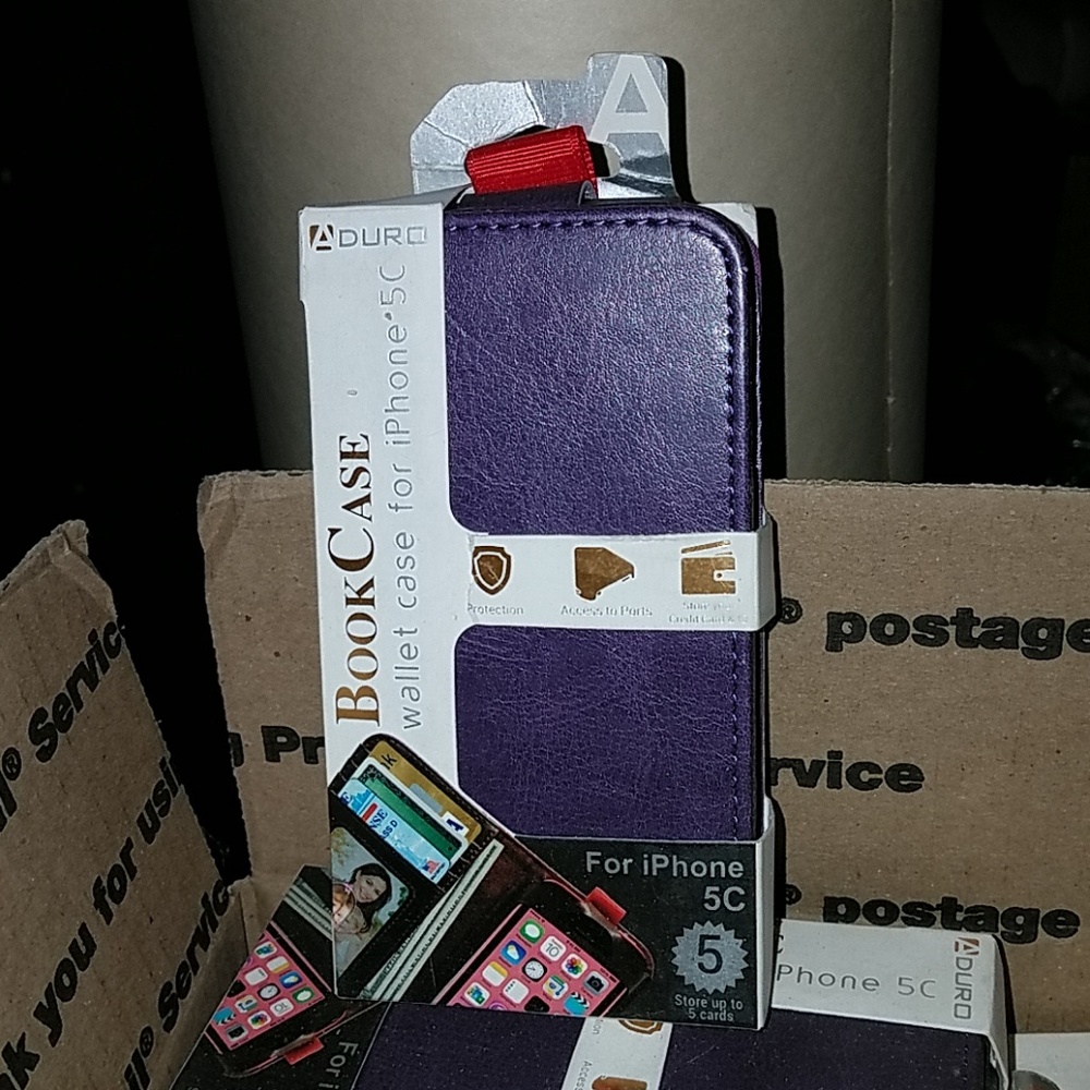 Bookcase Wallet Cases For iPhone Bundle of 2